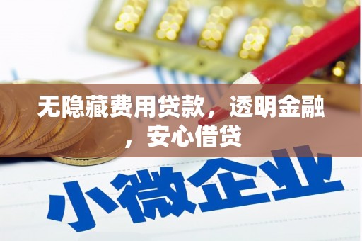 南港无隐藏费用贷款，透明金融，安心借贷