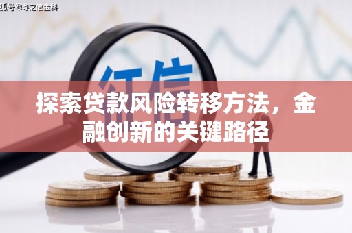 南港探索贷款风险转移方法，金融创新的关键路径