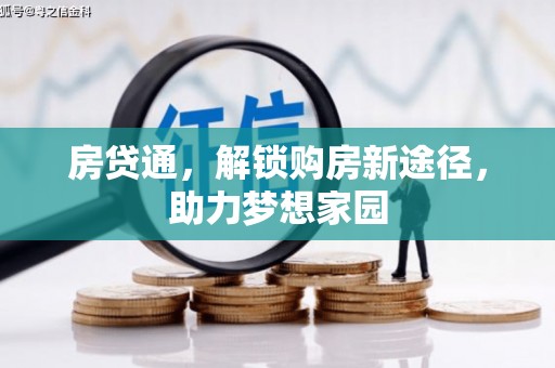 南港房贷通，解锁购房新途径，助力梦想家园