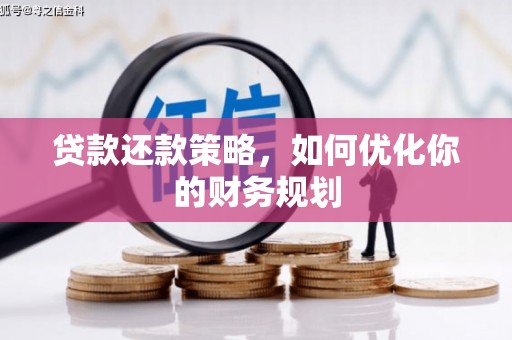 南港贷款还款策略，如何优化你的财务规划