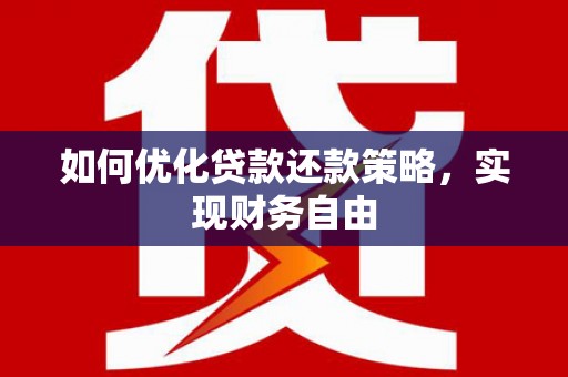 南港如何优化贷款还款策略，实现财务自由