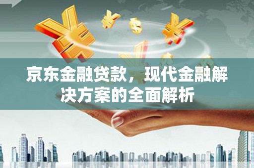 南港京东金融贷款，现代金融解决方案的全面解析
