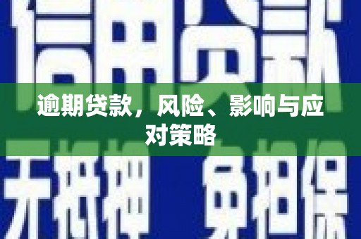 南港逾期贷款，风险、影响与应对策略