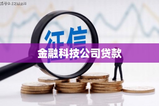 南港金融科技公司贷款